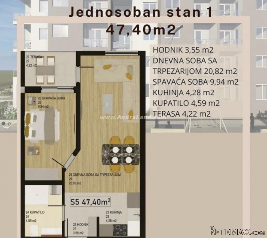 Prodaje se stan