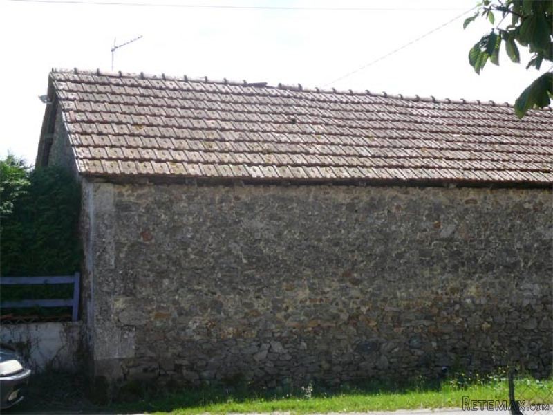 Country Stone House Set On Approx. 6.5.. - 2