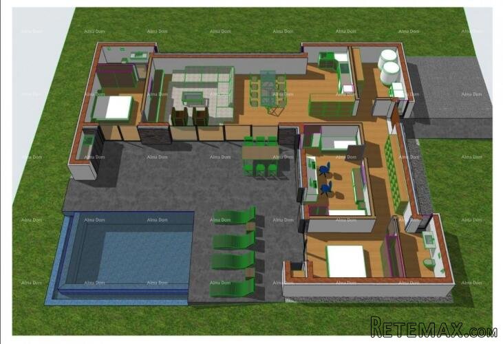 Projekt za novogradnju vile u Medulinu! - 3