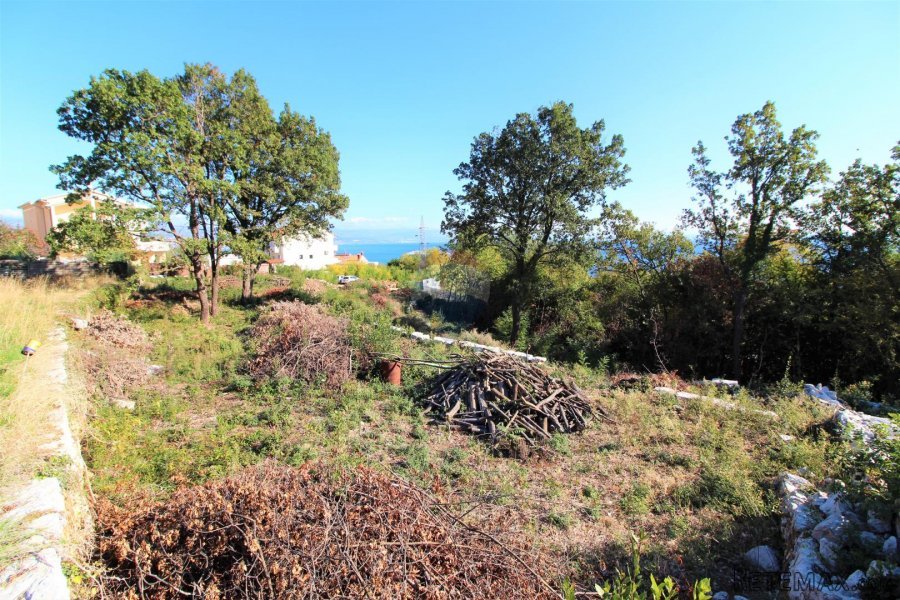 OPATIJA,IČIĆI- teren 771 m2 sa pogledom na more, na mirnoj l