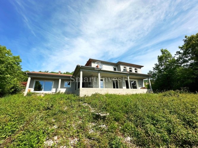 VEPRINAC, samostojeća kuća s pogledom na more i velikom o..