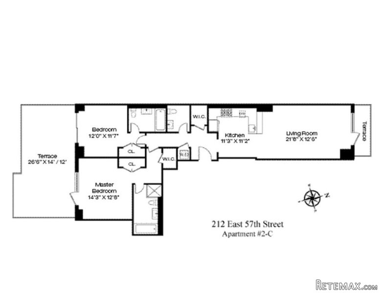 2 Bedrooms - Condo - New York State -.. - 2