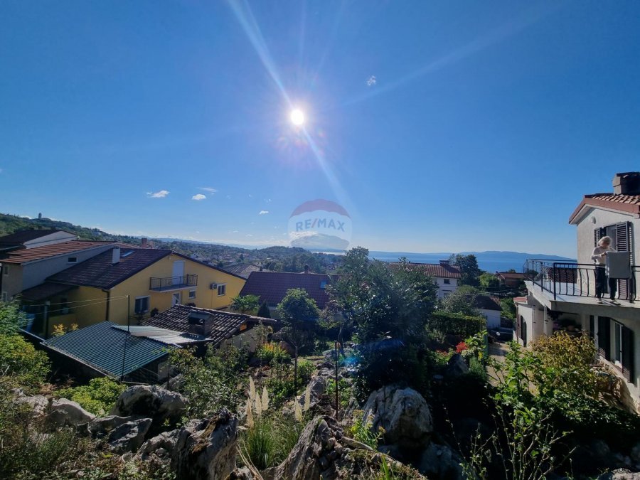 RIJEKA,KASTAV- teren 1606 m2 sa pogledom na more - 2