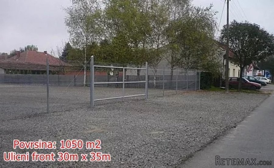 Gradjevinski plac,glavni put E-5 Subotica-Palic,1050m2 - 2
