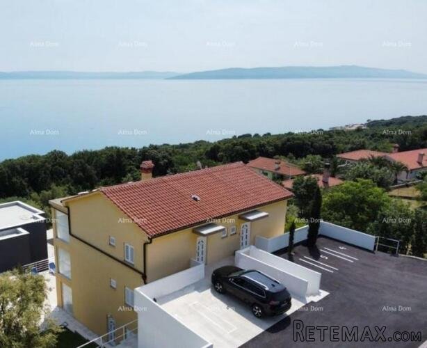 Raša, Šarmantna apartmanska kuća s bazenom i panoramskim po.. - 2