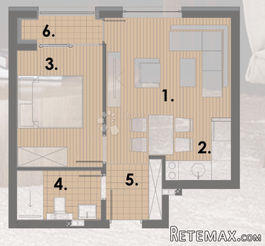 PROJEKT JAHORINA - zgrada A1 apartman 20 na 2.katu - 3