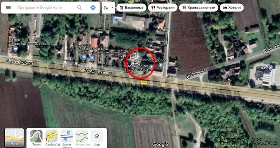 Gradjevinski plac,glavni put E-5 Subotica-Palic,1050m2 - 5