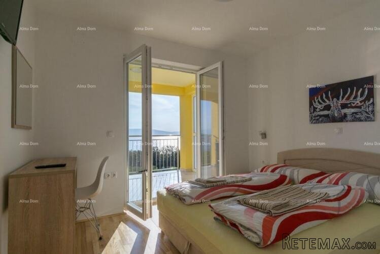 Raša, Šarmantna apartmanska kuća s bazenom i panoramskim po.. - 5