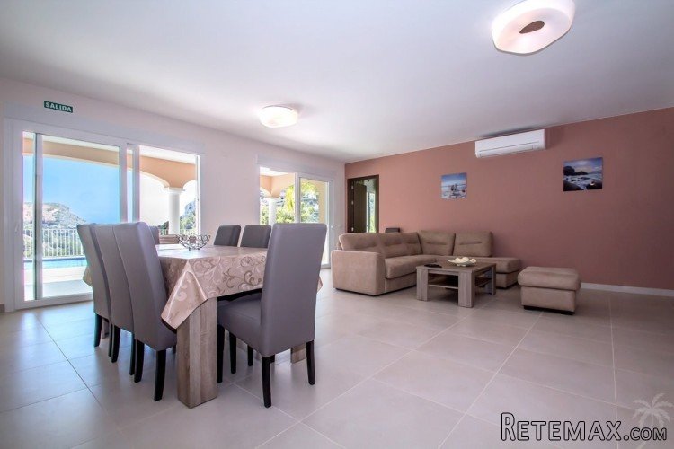 A luxury new build villa for sale in El Portet Moraira.. - 6