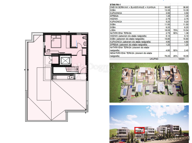 PENTHOUSE NA DRUGOM KATU NOVOGRADNJE + NADGRAĐE, R4-1 - 3