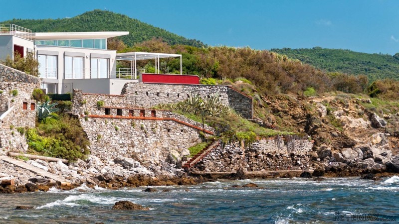 Overlooking The Sea, In An Absolutely..