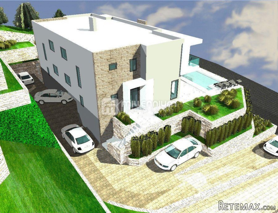 Kostrena, samostojeća kuća s dva stana, novogradnja - 6