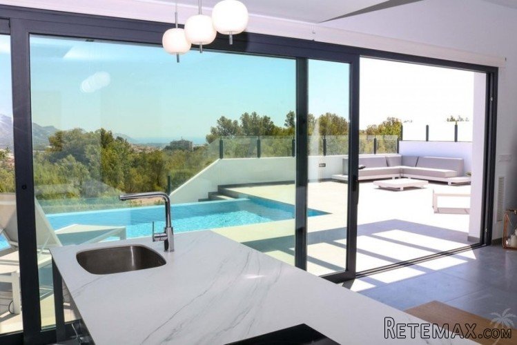 Modern style villa in a residential area in Polop, very.. - 2