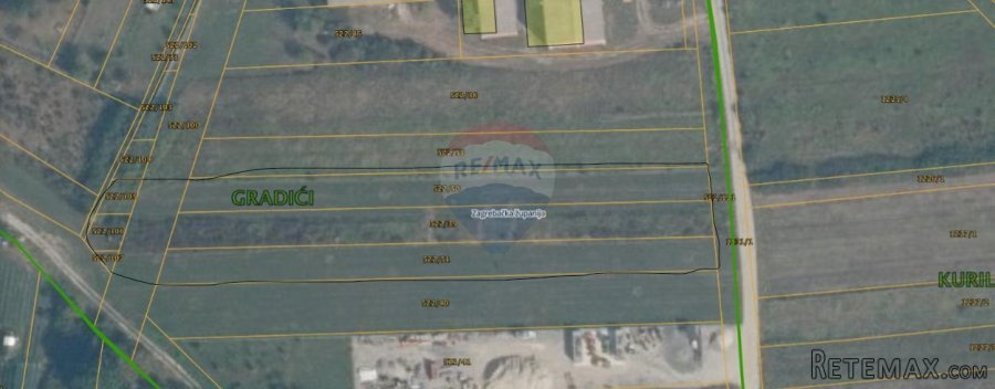 Velika Gorica, Gradići, građevinsko zemljište 5755 m2