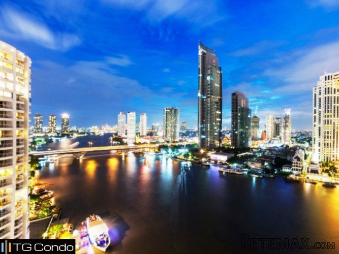THE RIVER CONDO, STUDIO-LOFT DUPLEX- CHAOPHRAYA RIVER, SOI..