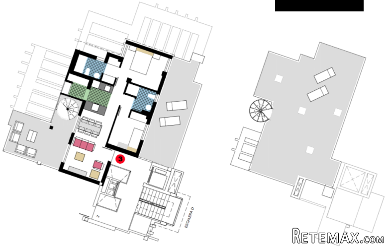 Corner penthouse under construction with a total amount of.. - 3