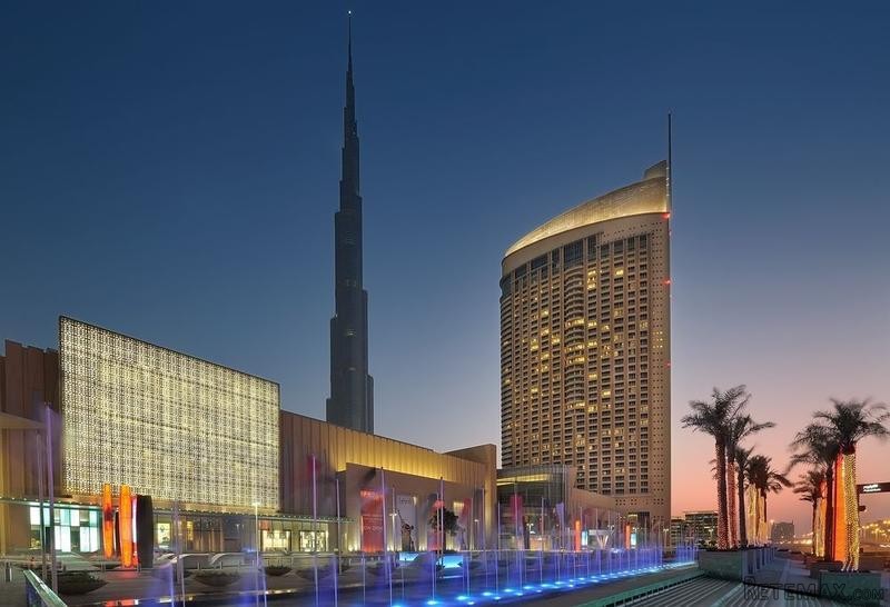 Surreal View of Burj Khalifa, Studio in..