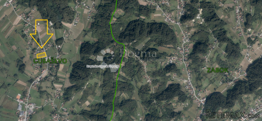 Građevinsko zemljište 5.496m² nadomak grada Zaboka! - 2