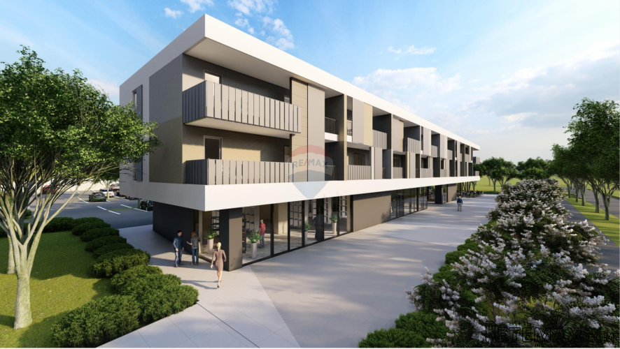 ISTRA, LABIN - Najam, Poslovni prostor u novogradnji 237,60 - 3