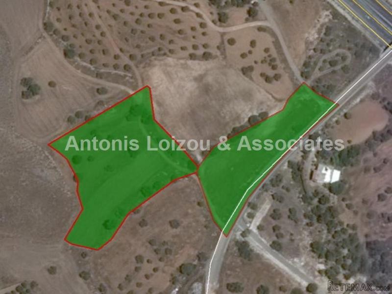 Two agricultural field to be sold as..