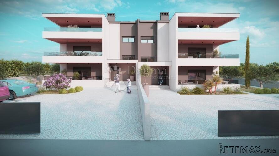 Luksuzna novogradnja Barbariga 350m od mora - 102 m2, 2S+DB - 2