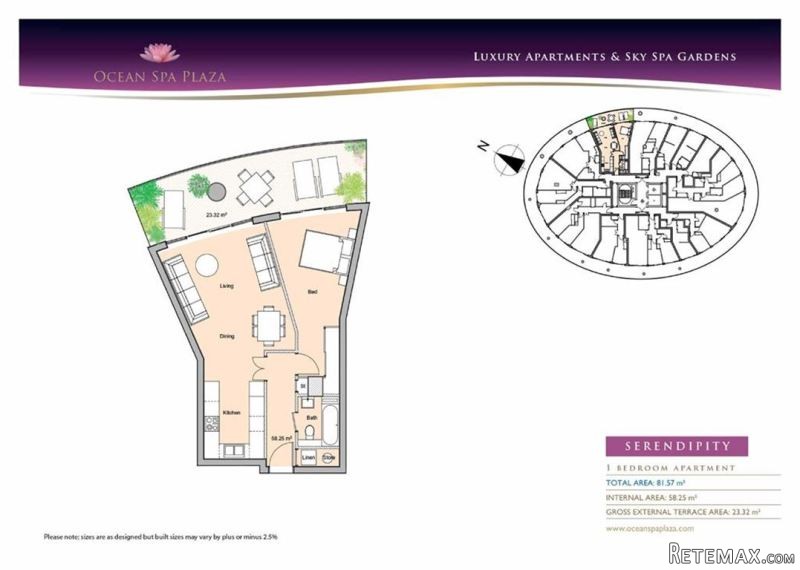 1 bed development property in Ocean..