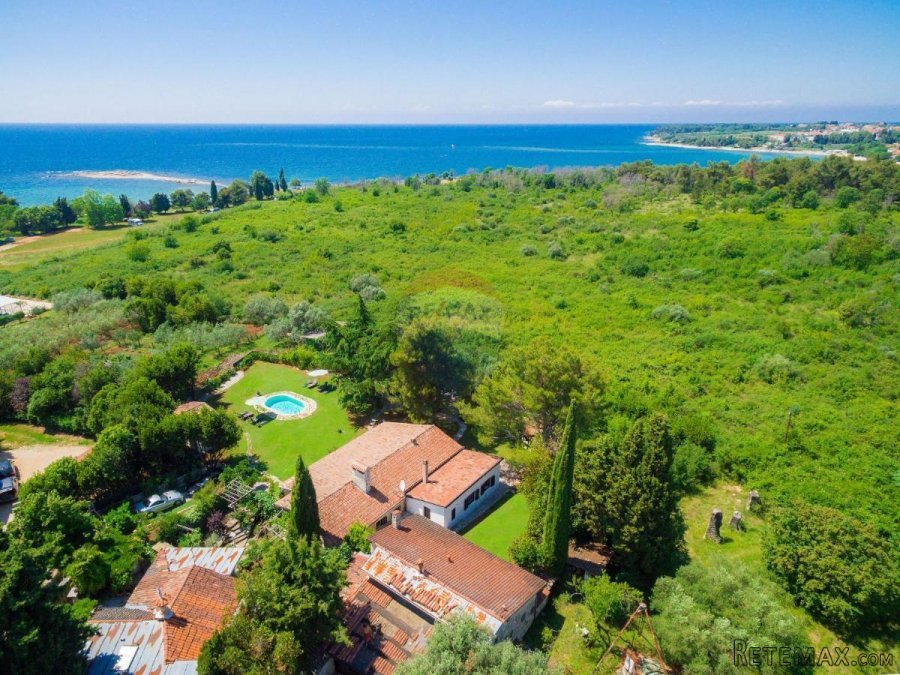 Istra, Umag jedinstveno, impozantno imanje 1.red do mora , r - 5