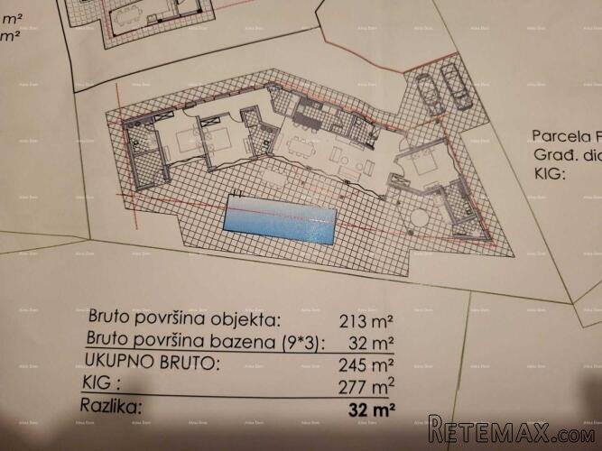 Istra – započeta gradnja luksuzne vile s bazenom, gr.. - 5