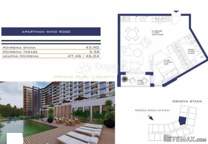 APARTMAN NA 4.KATU S LIFTOM!