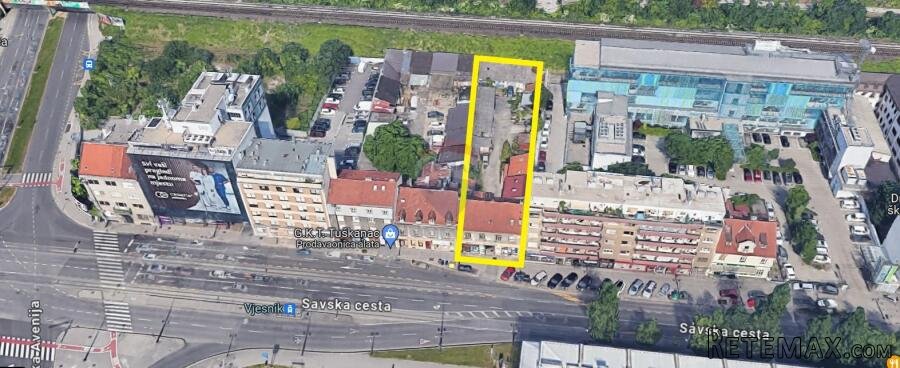Zagreb, Trešnjevka, građevinska parcela 1352 m2