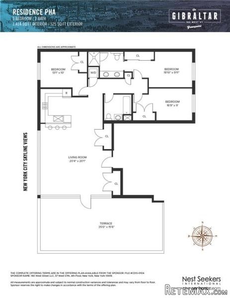 3 Bedrooms - Condo - New York State -..