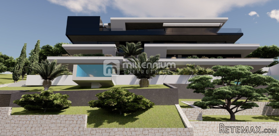 Opatija, luksuzni stan, 2s+db, 93.40m2, pogled na more
