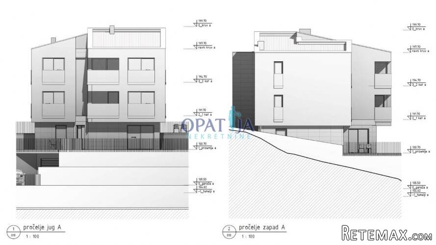 Matulji: blizina samog centra - građevinsko zemljište 1233 m.. - 3