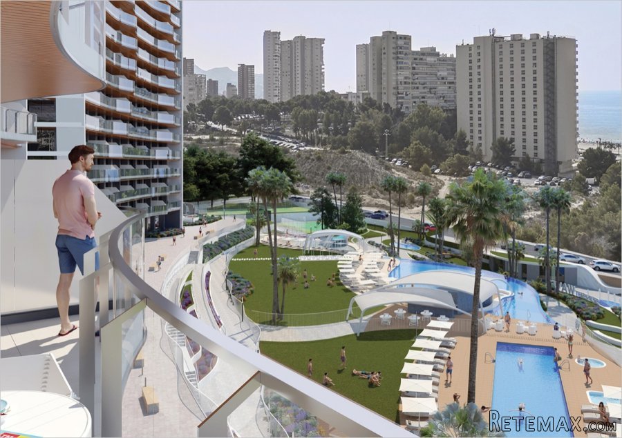 Apartment located in the most exclusive area of Benidorm...