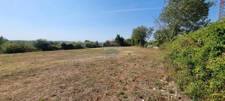 Istra, Mutvoran,građevinska parcela sa pogledom