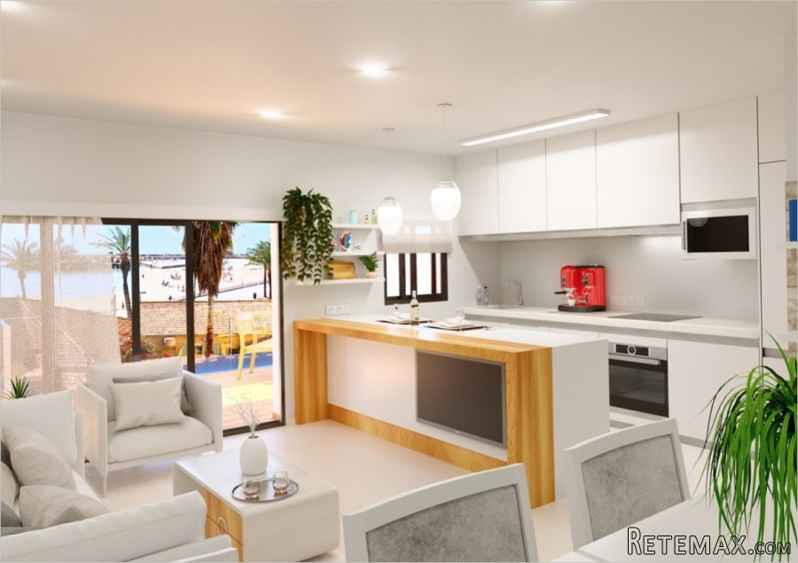 The area Playa del Cura is located in Torrevieja, in the..