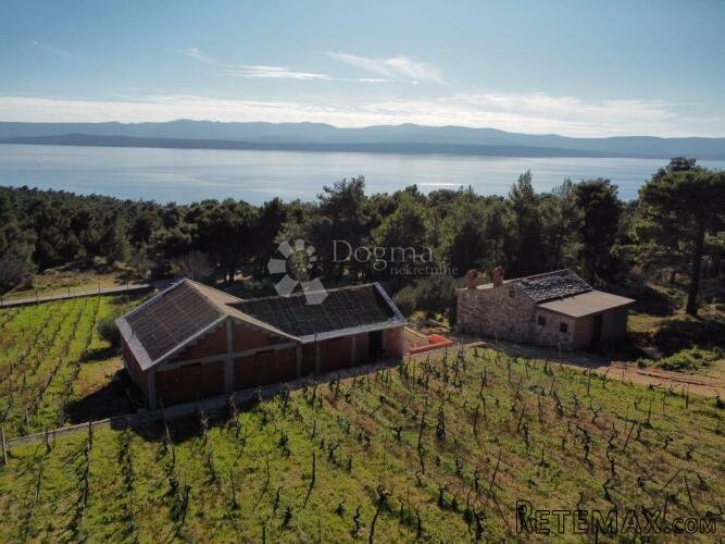 BOL 2 KUĆE + VINOGRAD OD 9614m2 S TOP POGLEDOM - 2
