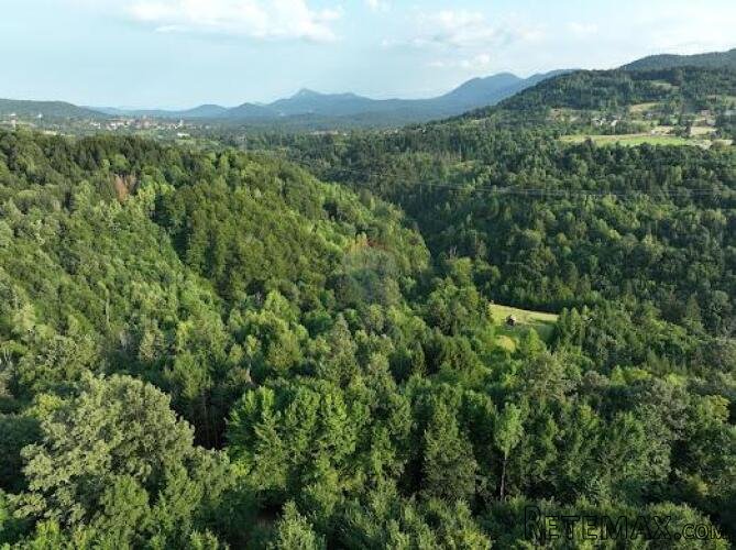 Građevinski teren s pogledom na Klek, Vrbovsko, Gorski kotar - 2