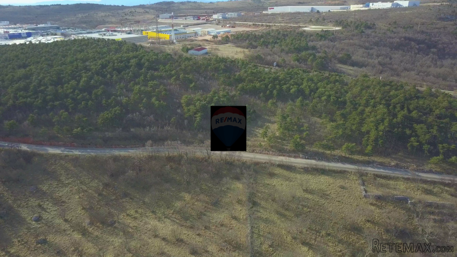 RIJEKA, KUKULJANOVO- industrijska zona, građevinsko zemljišt
