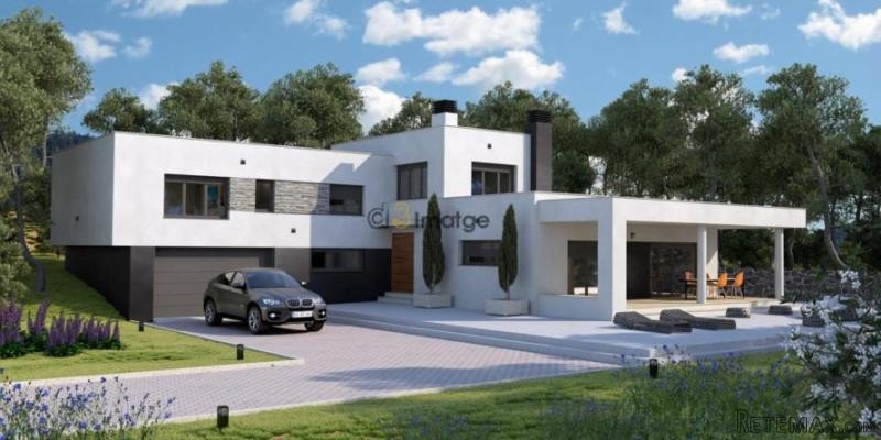 Modern new build with pool and land.. - 2