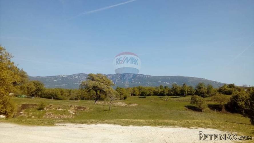 ISTRA, KRŠAN, građevinsko zemljište do asfalta - 2