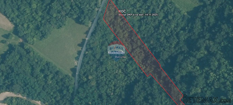 Istra, Buzet Čiritež - 9290m2, poljoprivredno zemljište - 2