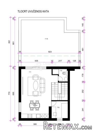 Zagreb, Sesvete centar, 4s stan u novogradnji, NKP 109 m2 - 3