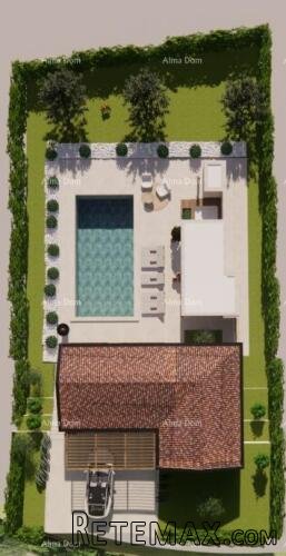 Građevinsko zemljište površine 1.089 m² Rakotule, Karojba - 4
