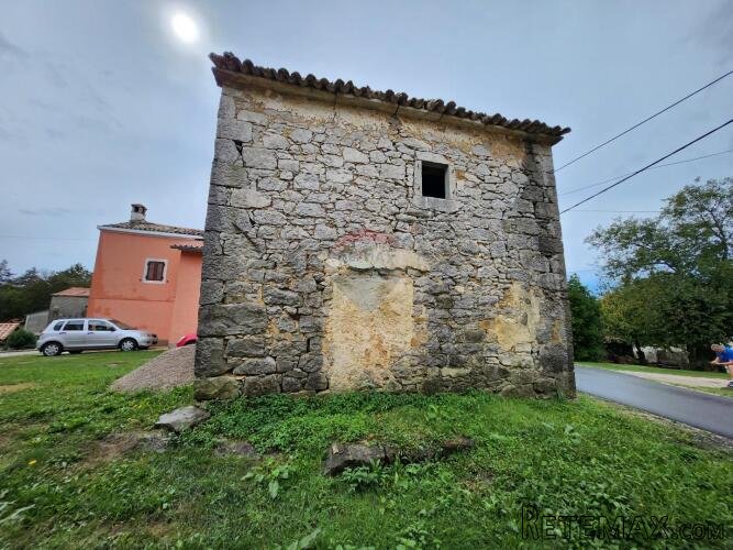 Istra, Buzet, Ročko polje - dvije samostojeće kamene kuće - 7