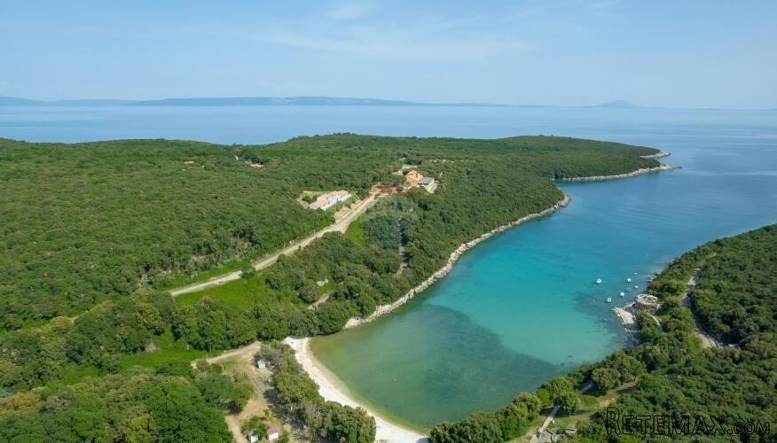 Istra, Duga uvala - nova kuća s bazenom, pogled na more - 2