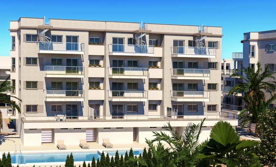 Áticos están ubicados en Oliva, en un complejo residencial..
