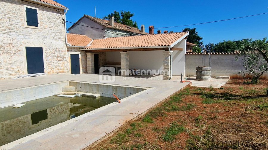 Istra, okolica Višnjana, samostojeća kamena kuća, 180m2, ba.. - 2
