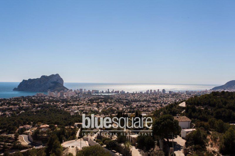 Building plots with sea views in Benissa - 2