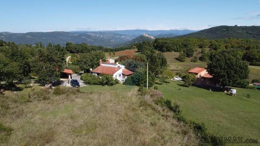 Istra, Motovun okolica-građevinsko zemljište s građevinskom - 5